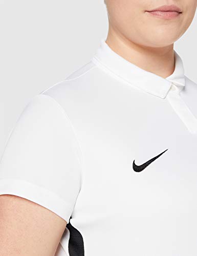 NIKE Womens Academy 18 Polo Camisa, Blanco/Negro/Negro, M para Mujer