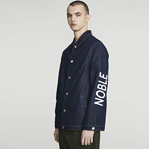 NOBLE Archive Chaqueta Unisex Industrial, Azul Oscuro, L