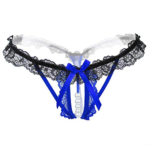 Nobrand Tangas Sexis para Mujer Bragas Transparentes de Encaje Ropa Interior Sexy