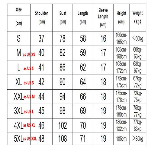 N\P Hombres camiseta de manga corta hombres camiseta O-cuello delgado color sólido medio manga hombre camiseta hombres camiseta - rojo - 3X-Large