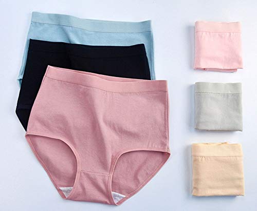 N\P Las mujeres Bragas Más el Tamaño del Vientre las Mujeres Bragas Lencería Señoras Transpirable Algodón Ropa interior de las Mujeres Bragas Bragas