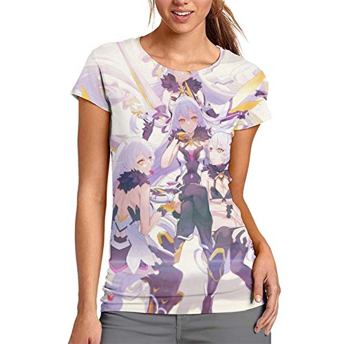 Nueey Gen-Shi Im-Pact - Camiseta deportiva para mujer, color morado