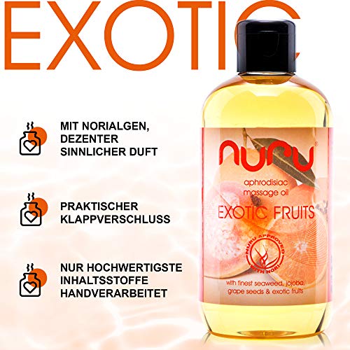 Nuru Nuru Massage Oil - Exotic Fruits 0.25 g
