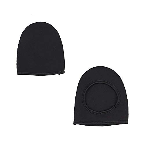 NZYH Cubierta para Zapatos con Candado De Bicicleta a Prueba De Viento Y Cálida para Hombres Y Mujeres, Protector De Zapatos con Punta De Bicicleta De Media Palma, Equipo De Ciclismo Negro