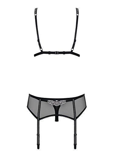 Obsessive - Conjunto de lencería para Mujer - Negro - Large/X-Large