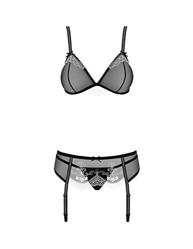 Obsessive - Conjunto de lencería para Mujer - Negro - Large/X-Large