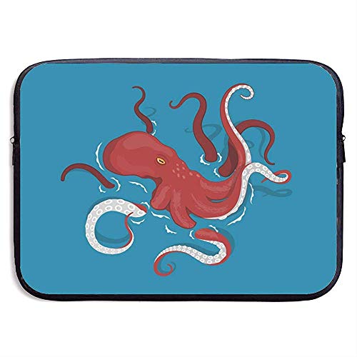Octopus Laptop Sleeve Bolso de Neopreno para portátil 33cm * 25.5cm * 3.5cm