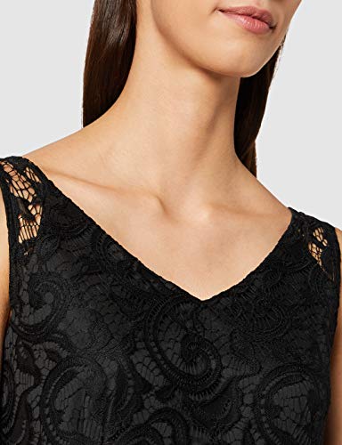 Oliceydress DS0010 Vestidos de Noche, Negro (Negro), M