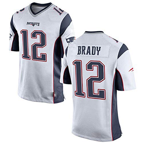 OMG020 Traje de Rugby de la NFL legendaria Segunda generación del Super Bowl Camiseta de la NFL Patriot Elite 12 Brady