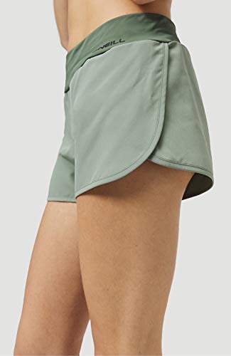 O'NEILL Bañador para Mujer PW Essential, Mujer, Pantalones Cortos, 0A8106, Verde, Medium
