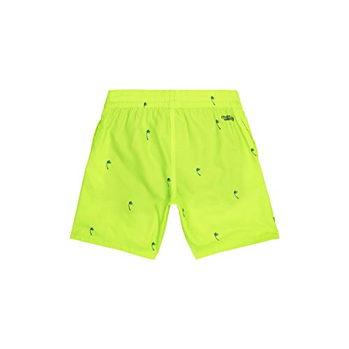 O'NEILL PB Mini Palms Shorts Boardshort Elasticated para Niño, Niños, Yellow AOP W/Blue, 104