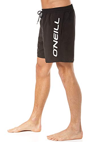 O'Neill Pm Cali Shorts Boardshort Elasticated Para Hombre, Hombre, Black Out, M