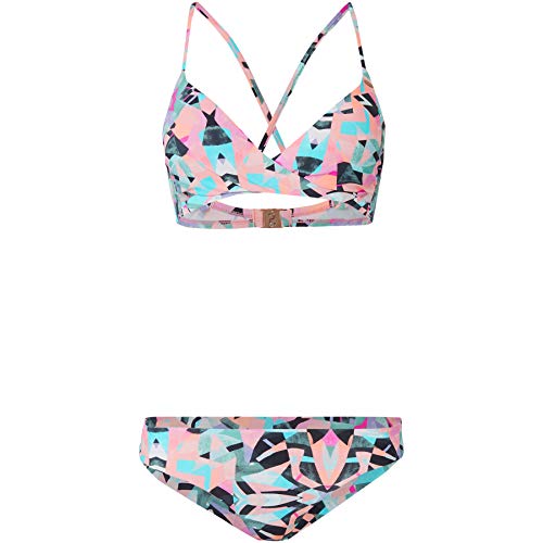 O'NEILL PW Baay Maoi Mix Bikini, Mujer, Multicolor (White/Green), 40