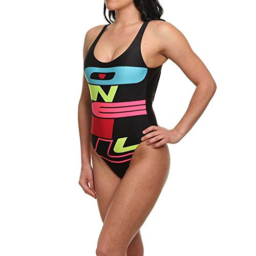 O'NEILL Re-Issue - Bañador para Mujer, Mujer, Traje de baño para Hombre, 8A8210, Black out Option B, 40