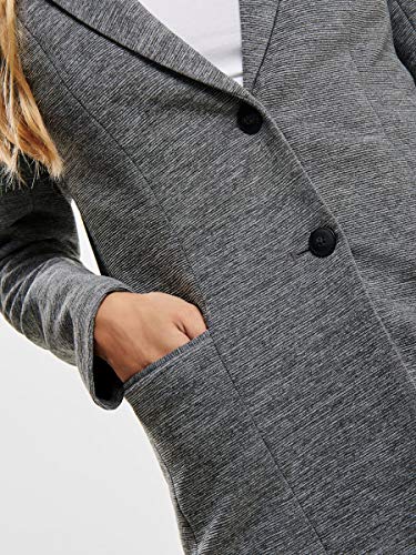 Only 15183173 Abrigo, Color Gris, L para Mujer