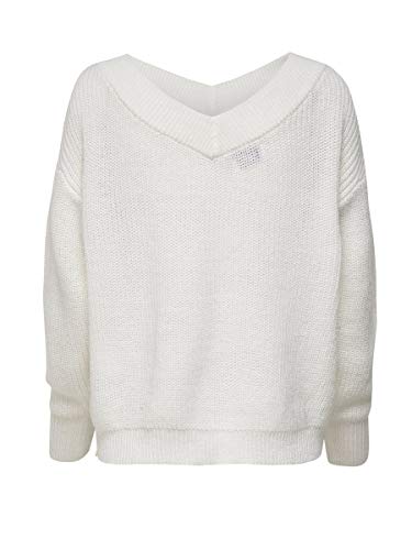 Only 15192289 suéter, Cloud Dancer, 40 (Talla del Fabricante: Medium) para Mujer