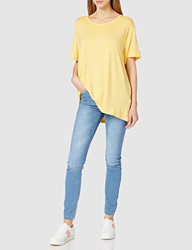 ONLY CARMAKOMA CARCARMAKOMA S/S Top Noos Camiseta, Cornsilk, 56 para Mujer