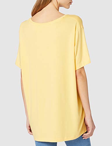 ONLY CARMAKOMA CARCARMAKOMA S/S Top Noos Camiseta, Cornsilk, 56 para Mujer