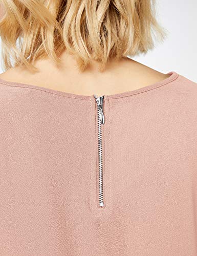 ONLY NOS Onlvic S/s Solid Top Noos Wvn, camiseta sin mangas Mujer, Rosa (Pale Mauve Pale Mauve), 40 (Talla fabricante: 40)