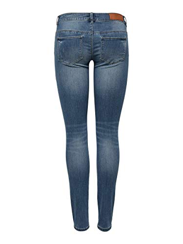 ONLY Onlcoral Sl Sk Dnm Jeans Bj8191-1 Noos, Mujer, Azul (Medium Blue Denim), W28/L30 (Talla del fabricante: 28)