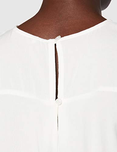 Only ONLELLY S/S Top W. Lace WVN Camiseta sin Mangas, Cloud Dancer, 40 para Mujer