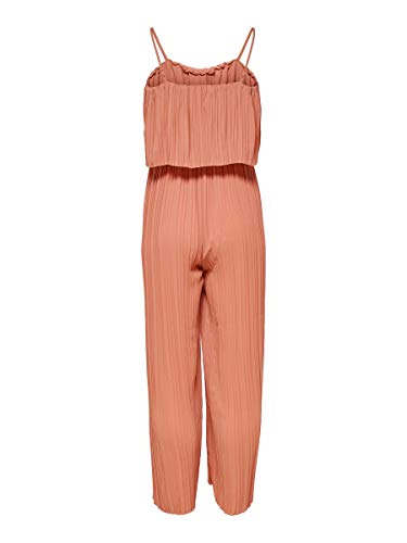 Only Onlkelina Strap Jumpsuit Wvn Mono, Marrón (Terra Cotta), 38 Mujer