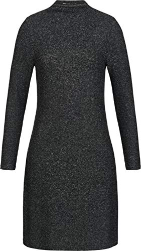 Only Onlkleo L/s Dress Knt Noos Vestido, Gris (Dark Grey MelangeDark Grey Melange), X-Small para Mujer