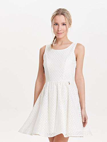 Only Onlline Fairy Lace Dress Wvn Noos, Vestido para Mujer, Blanco (Whisper White), 38