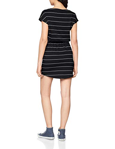 Only Onlmay S/s Dress Noos Vestido, Multicolor (Black Stripes: Thin Stripe Cl. Dancer), 42 (Talla del Fabricante: Large) para Mujer