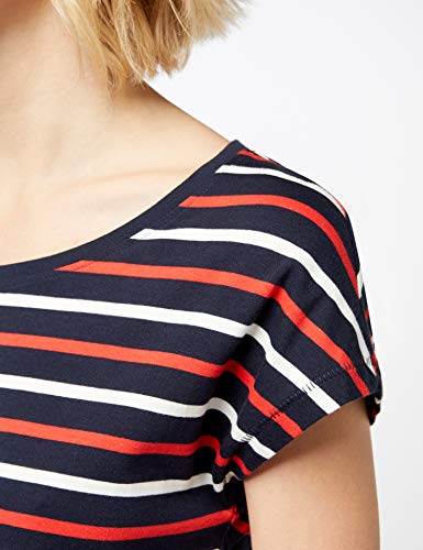 Only Onlmay S/s Dress Noos Vestido, Multicolor (Night Sky Stripes: Multi Flame Scarlet/Cl. Dancer), 40 (Talla del Fabricante: Medium) para Mujer