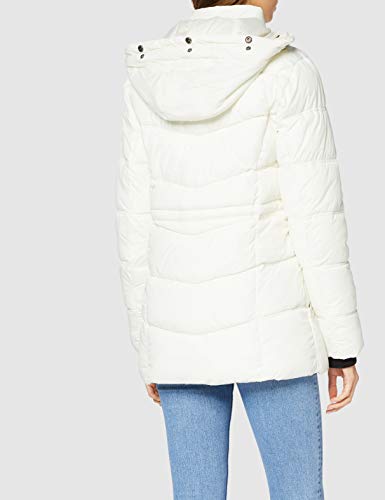 Only ONLNEWOTTOWA Nylon Coat OTW Abrigo, Blanco (Cloud Dancer Cloud Dancer), S para Mujer