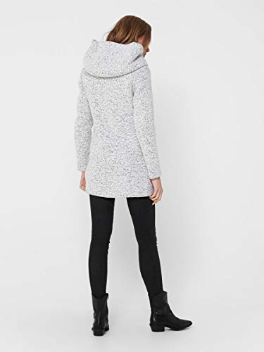 Only ONLNEWSEDONA Wool Coat CC OTW Abrigo de mezcla de lana, Cloud Dancer, XS para Mujer