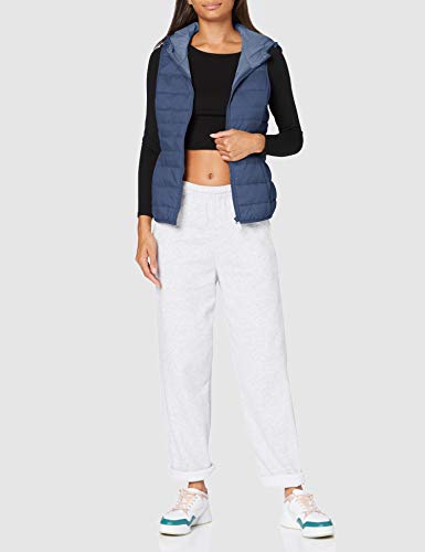 Only ONLNEWTAHOE Contrast Waistcoat CC OTW Abrigo, Vintage Indigo, XS para Mujer