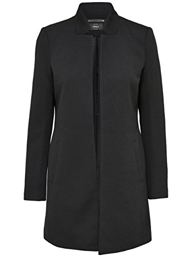 ONLY Onlsoho Coatigan Cc Otw - Abrigo para mujer Negro (Black) M
