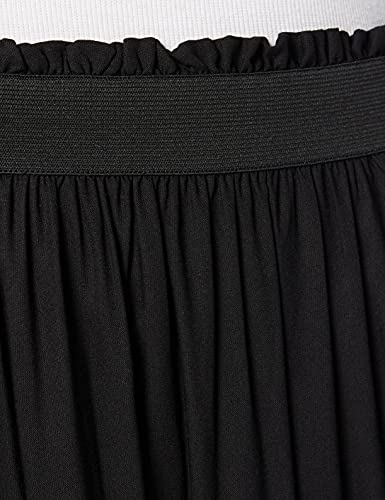 Only Onlvenedig Paperbag Long Skirt Wvn Noos Falda, Negro (Black Black), 42 (Talla del Fabricante: Large) para Mujer