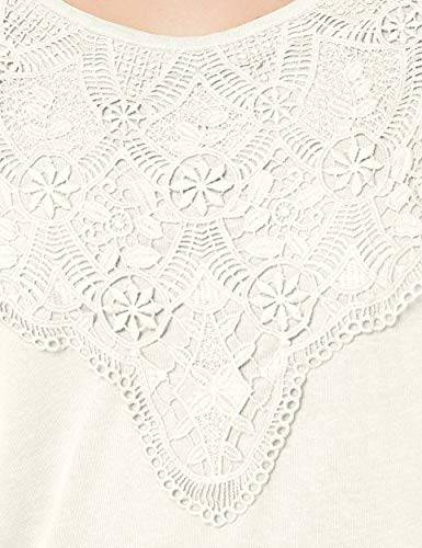 Only Onlziggy S/s Top Jrs Camiseta, Blanco (Cloud Dancer Cloud Dancer), 38 (Talla del Fabricante: Small) para Mujer