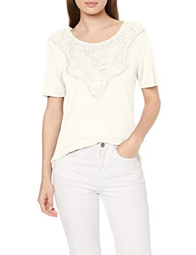 Only Onlziggy S/s Top Jrs Camiseta, Blanco (Cloud Dancer Cloud Dancer), 38 (Talla del Fabricante: Small) para Mujer