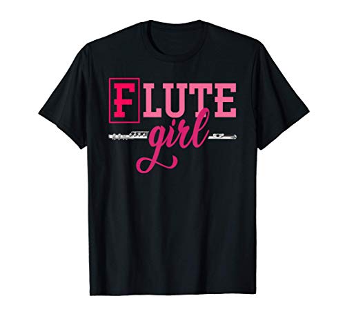 Orquesta Chica Flautista Música Clásica Regalo Flauta Camiseta