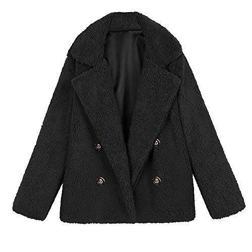 Overdose Chaqueta De Invierno para Mujer Casual Outwear Parka Cardigan Slim Coat Overcoat Invierno Abrigo
