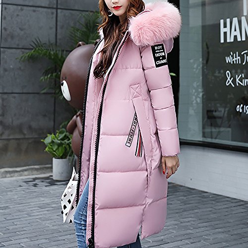 OverDose mujer SóLidas Ocasionales Gruesas Invierno Delgado Abajo Lammy Chaqueta Abrigo Abrigo Parka De Invierno Desgaste