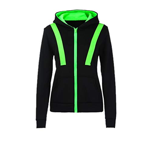 Overdose Sudaderas con Capucha para Mujer con Capucha Sudadera con Capucha Sudadera con Capucha Jersey Jersey Chaqueta con Capucha De La Cremallera Tapas Superiores