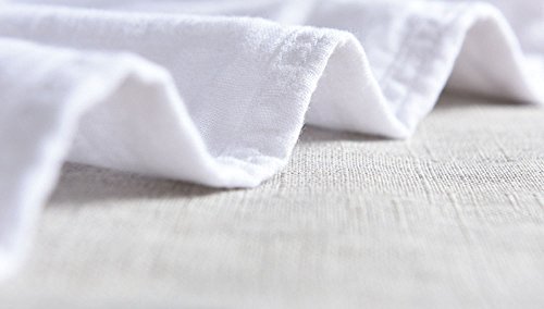 Pantalones de Playa Suelta para Hombres Pantalones de Verano de algodón Suave y Transpirables - cordón Pantalones Largos de Color sólido para Hombres Pantalones Casuales 6 Colores M-3XL