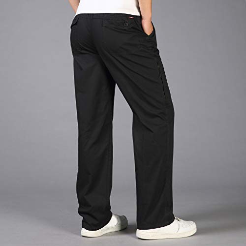 Pantalones para Hombre,Tallas Grandes Suelto Pantalones Casuales Moda Trabajo Pantalones Jogging Pants Fitness Chandal Hombre Largos Pantalones Ropa de Hombre Pantalones de Trekking