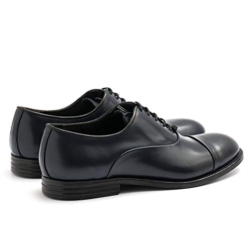 PAWELKS - Blue brused Leather Pawelk's Oxford Shoes - 19025HORSE BLU - 43