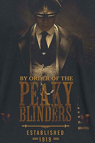 Peaky Blinders - Gangs Of Birmingham EST 1919 Hombre Camiseta Negro XL, 100% algodón, Regular