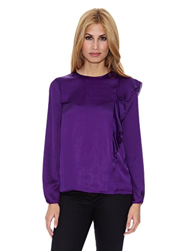 Pedro del Hierro Blusa Volante Lateral Azul ES 42
