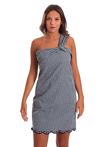 PEPE JEANS - CHELO - VESTIDO DE UNA SOLA ASA CON CUADRO VICHY PARA MUJER (S)