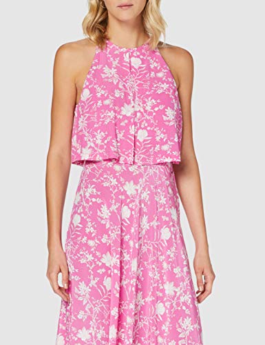 Pepe Jeans DAVINIA Vestido Casual, Rosa (Multi 0AA), Large para Mujer