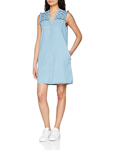 Pepe Jeans LURA PL952123 Vestido, Azul (Blue 551), Large para Mujer
