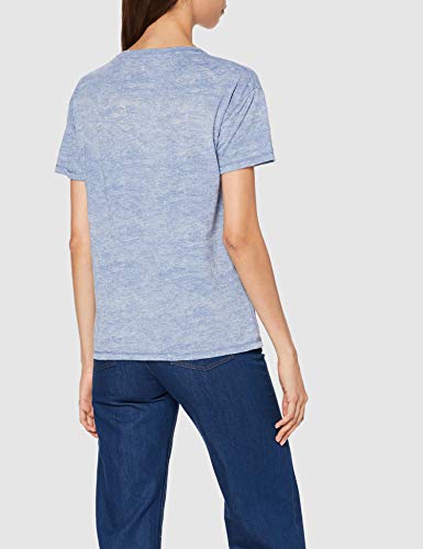 Pepe Jeans Miracle Camiseta, Azul (Dark Denim 559), X-Small para Mujer
